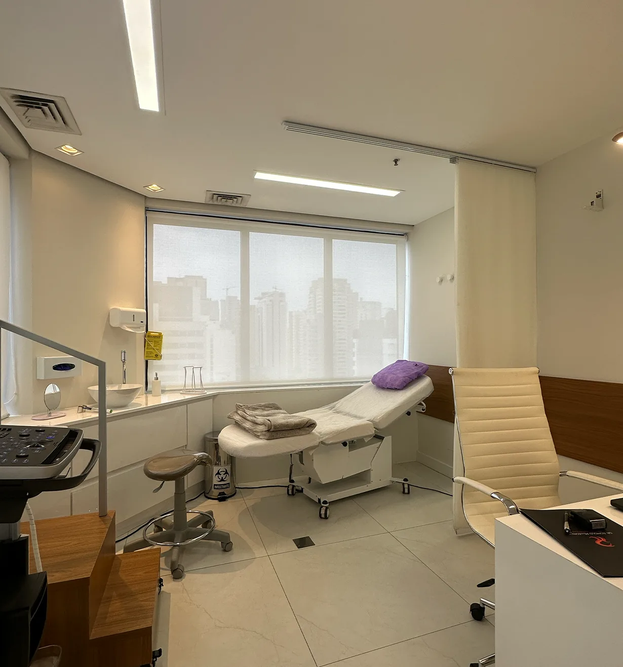 Sala de atendimento vascular